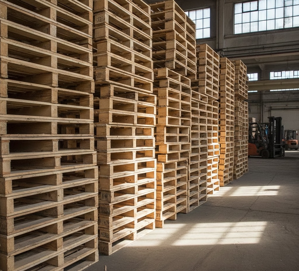 Pallet warehouse storage